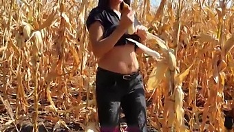 Step-Brother'S Ejaculation In My Underwear During Farm Work