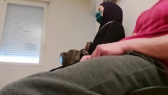 I Expose Myself To Her In The Waiting Area With My Erect Penis