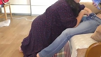 Teen Son Receives Anal From Mature Milf