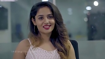 Stunning Sexy Girl Assists In Film Production (Tamil)