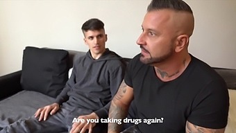 Young Boy Gets Disciplined With Spanking And Anal Sex