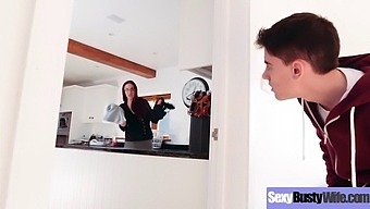 Emma Butt'S Passionate Encounter With A Well-Endowed Lover