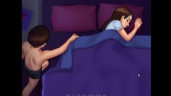Jenny'S Summer Adventure Continues: Intense Bedroom Encounter