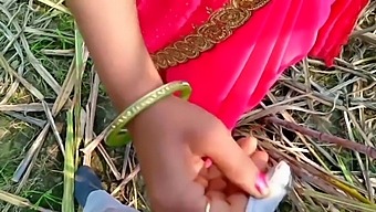 Handjob And Anal Action In The Wild