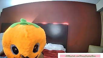 Honey'S Cosplay Room Presents Mr.Pumpkin And The Princess In A Steamy Scene - Part 1