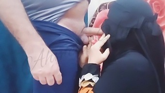 Middle-Aged Arab Woman Has Sex With Young Man In Her Husband'S Absence