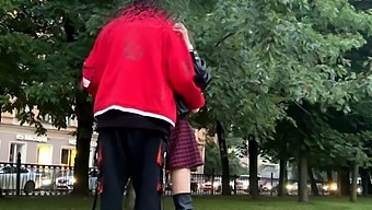 Amateur Couple'S First Date Turns Into Steamy Restaurant Sex With 18-Year-Old Darcy Dark