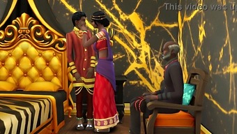 Indian Stepmother And Stepfather Help Their Inexperienced Son Prepare For Marriage With A Hotel Room Threesome