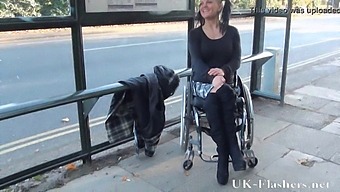 Public Display Of Nudity By A Pornstar With Disabilities