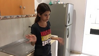 My Stepsister And I Have Rough Sex In The New House That Our Parents Bought.